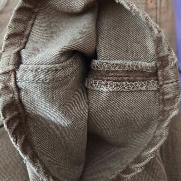 Levis 501 Vintage 90s USA Straight Leg Jeans 33x32 Brown Rare Wash 1994 - Picture 14 of 15